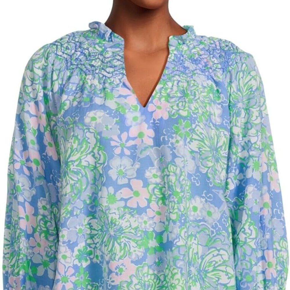 NWT Lilly Pulitzer Lourdes 3/4 Sleeve Top - Size XS - Picture 1 of 5